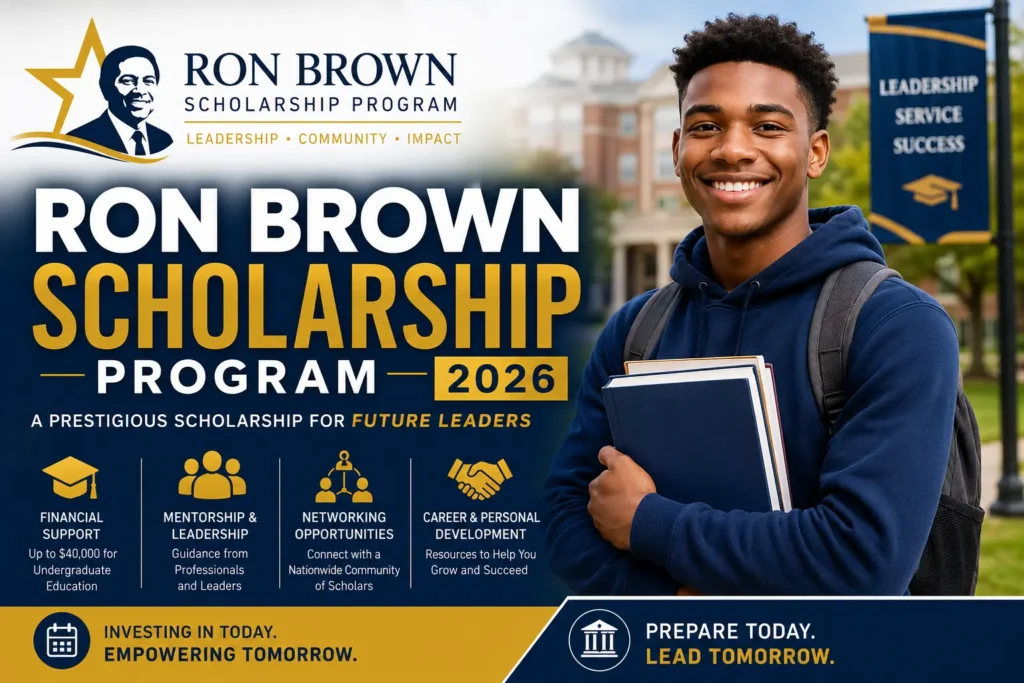 Ultimate Ron Brown Scholarship Program (2026): Complete Guide, Eligibility & Application 2
ron brown scholarship program
ron brown scholarship program