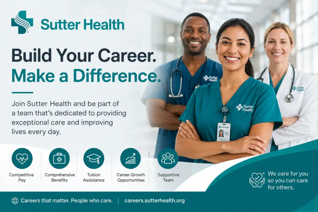 Sutter Health Jobs: 15 High-Paying Career Opportunities & Hiring Guide for 2026 2 Sutter Health Jobs 15 High Paying Career Opportunities Hiring Guide for 2027
