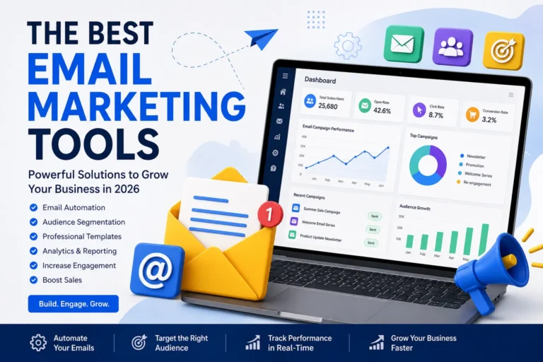 Email Marketing Tools Dashboard