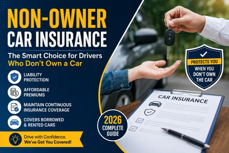 Non-owner car insurance policy comparison for drivers without a vehicle in 2026