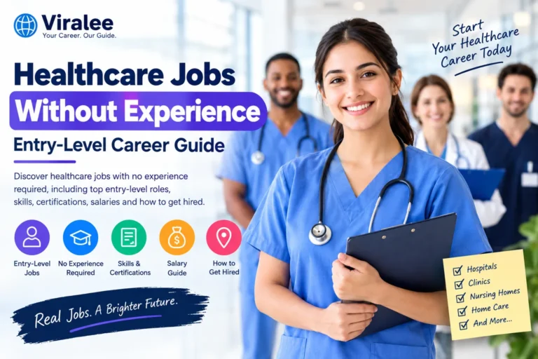 healthcare jobs without experience